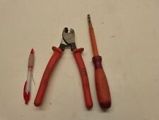 MATEREIL ELECTRICIEN ISOLE    ITL  1000V   DIS 18   PINCE COUPE CABLE  SIBILLE