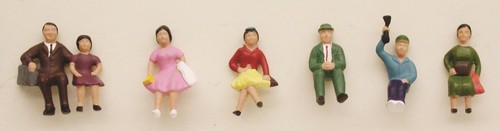 5706 personnages assis - personnages,