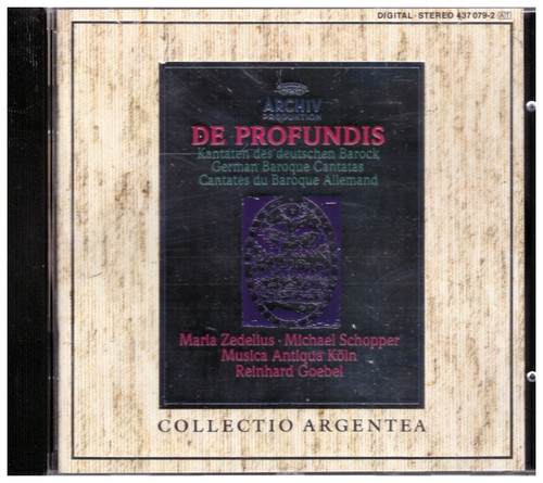 Profundis cantate baroque - profundis,,