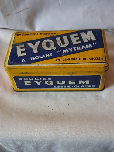 Ancienne boite tôle - boite,