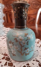 rare ancienne lampe berger porcelaine couleuvre AP NACRE