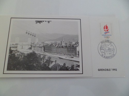 Carte philatelique des - carte,