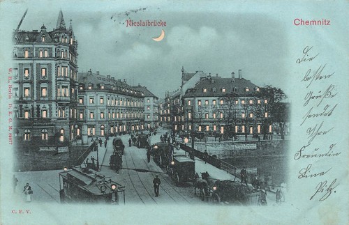 Vue pont nicolas chemnitz - pont, à