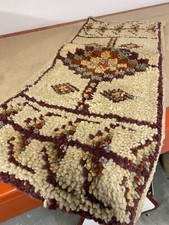 Coussin Bat Tapis Noué Main