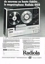 PUBLICITE ADVERTISING  1972