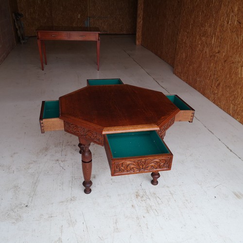 Superbe table basse octogonale - basse,