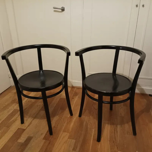 Paire fauteuils élégants - paire, de