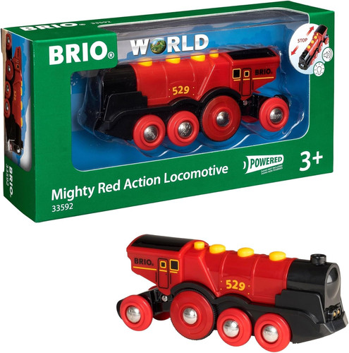 Brio world mighty red - mighty, action