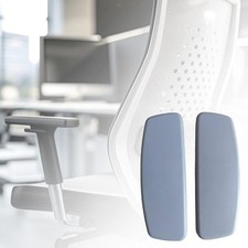 2pcs tampons de chaise de bureau PADS TPU FACILE À NETTOP