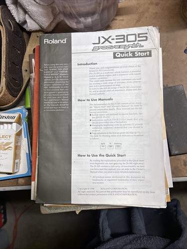Roland 305 groovesynth - roland,