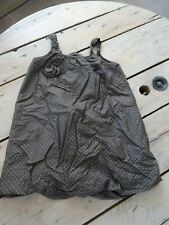 Robe habillée gris taupe à