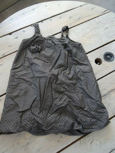 Robe habillée gris taupe - , à