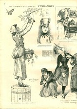 Gravure ancienne 1883