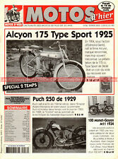 MOTOS d’HIER  46 ALCYON 175 Sport PUCH 250 MONET GOYON 100 M11 Georges OSMONT