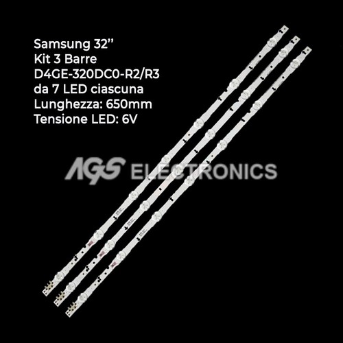 Bandes led barres samsung - bandes,