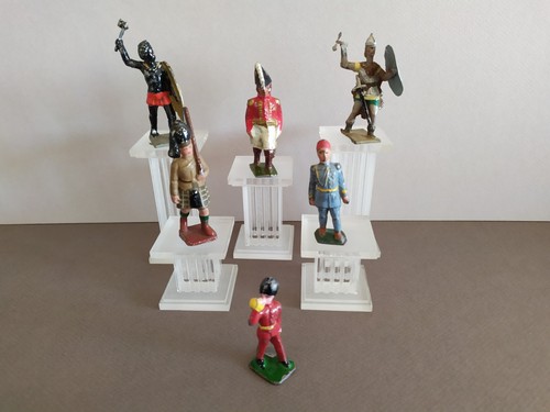 Personnages plomb creux - personnages,