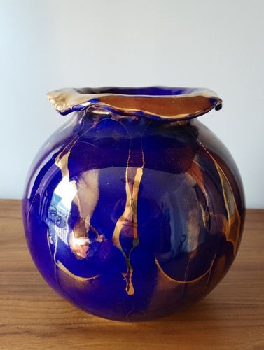 Vase boule louis dage 1885 - vase,
