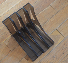 Lot de 4 rangements 70' pour vinyles 33t vintage de la marque boomerang