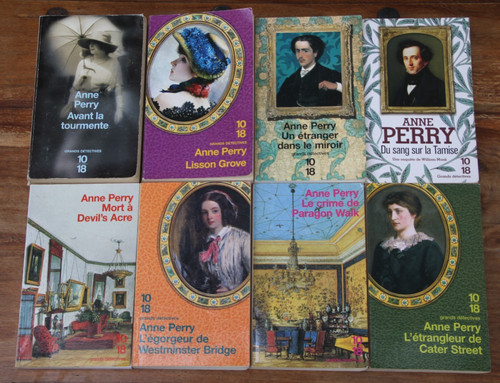 Anne perry lot livres - 8,