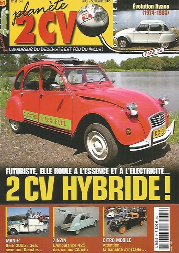 Planete 51 2cv hybride - cv,
