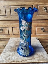 Grand Vase Bleu Art Nouveau