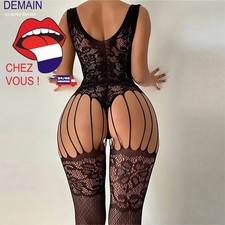 Combinaison body collant sexy - combinaison,