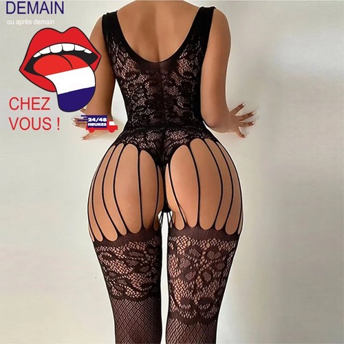 Combinaison body collant sexy - collant,