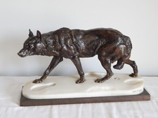 ANCIEN GRAND BRONZE " Le Loup