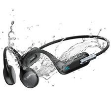 Casque à Conduction Osseuse Bluetooth 5.3 Étanche IPX8 - Sport sans Fil avec ...
