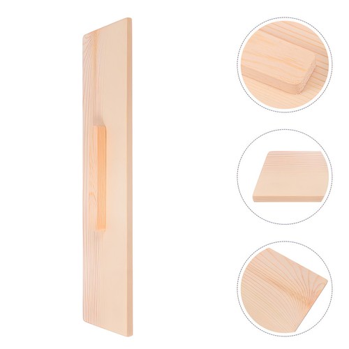 6 couvercles en bois pour