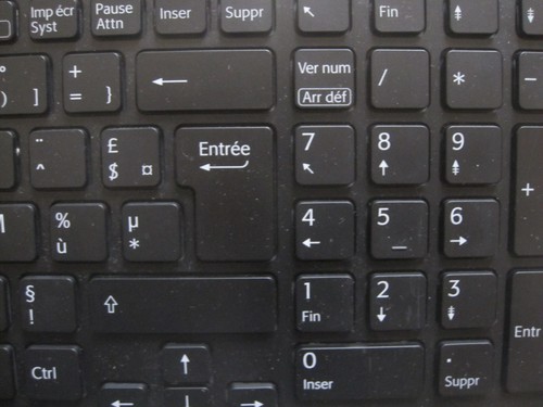 Une touche clavier sony vaio - une,