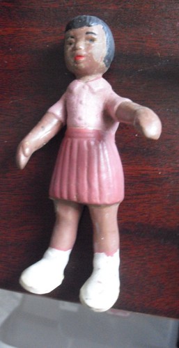 Vintage rubber hand - hand, painted