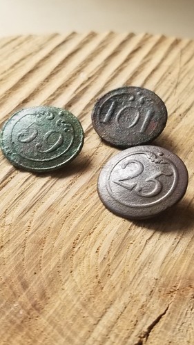 Lot boutons militaires - lot,