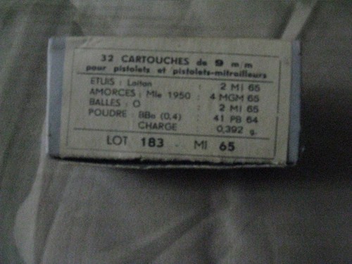 Boite vide 32 cartouches - boite,