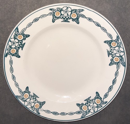 Lot 384 assiette - 1, plate