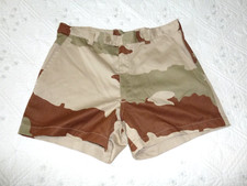 SHORT NEUF ARMEE FRANCAISE LEGION CAMOUFLAGE SABLE DESERT 92
