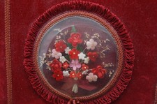 Ancien album photo ,décoré