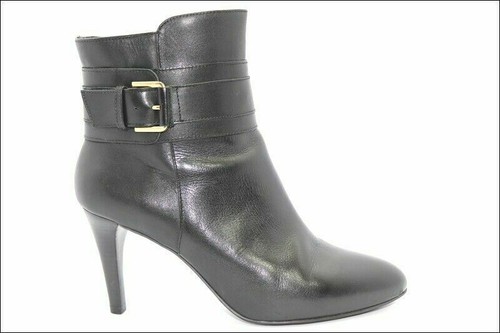 Minelli bottines cuir - cuir, noir