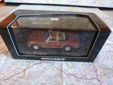 PEUGEOT 504 Cabriolet 1974 marron Ancienne MINICHAMPS 1/43 en boite