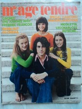 MLLE AGE TENDRE - N°108 -   1973 "S VARTAN / M LAFORET /F.FRANCOIS/HARDY-DUTRONC