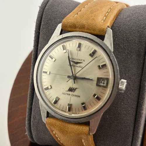Longines white automatic date - longines,