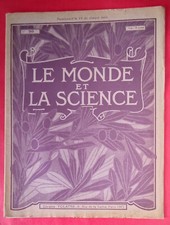 Revue LE MONDE ET LA SCIENCE