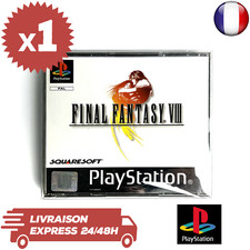 1 Boitier Protection Crystal Box Jeux PS1 Playstation 1 Format 4 CD 0,3 mm Neuf