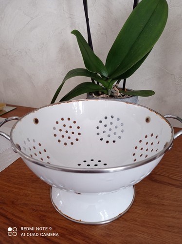 Ancienne passoire cuisine - passoire, de