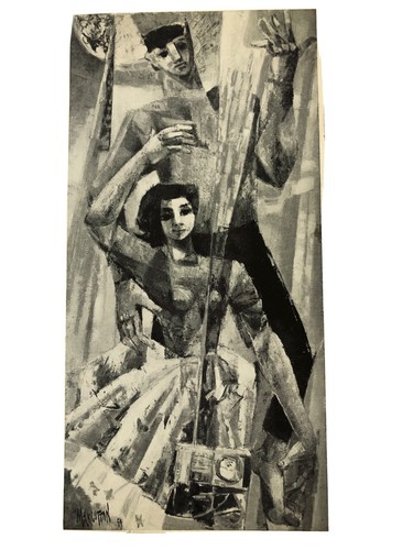 Carte avec autographe rené - carte,