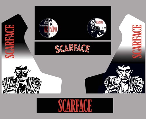 Stickers bartop scarface - bartop, scarface 