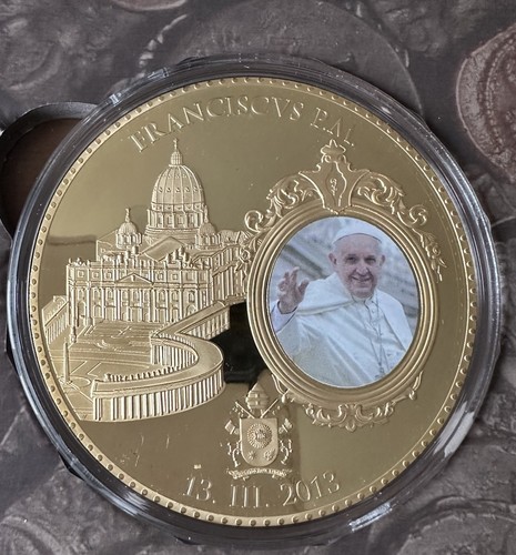 Vatican médaille pape - mÉdaille, le