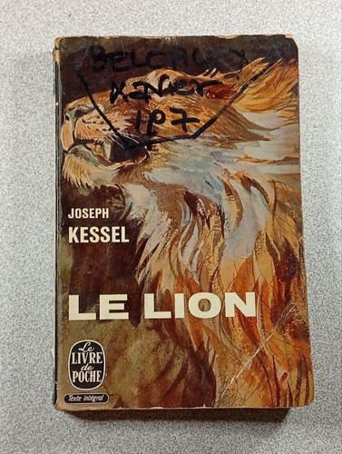 Lion joseph kessel - le,