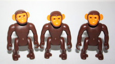 PLAYMOBIL LOT DE 3 SINGES 3240 3015 3255 3364 3496 3726 4061 CIRQUE SAVANE