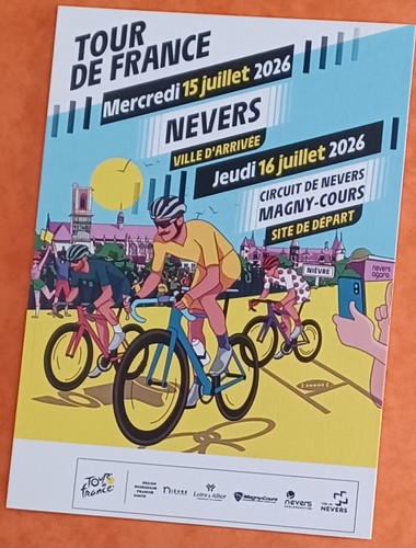 Cyclisme carte postale ville - cyclisme,